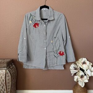 Kontrol Contemporary Striped Blouse